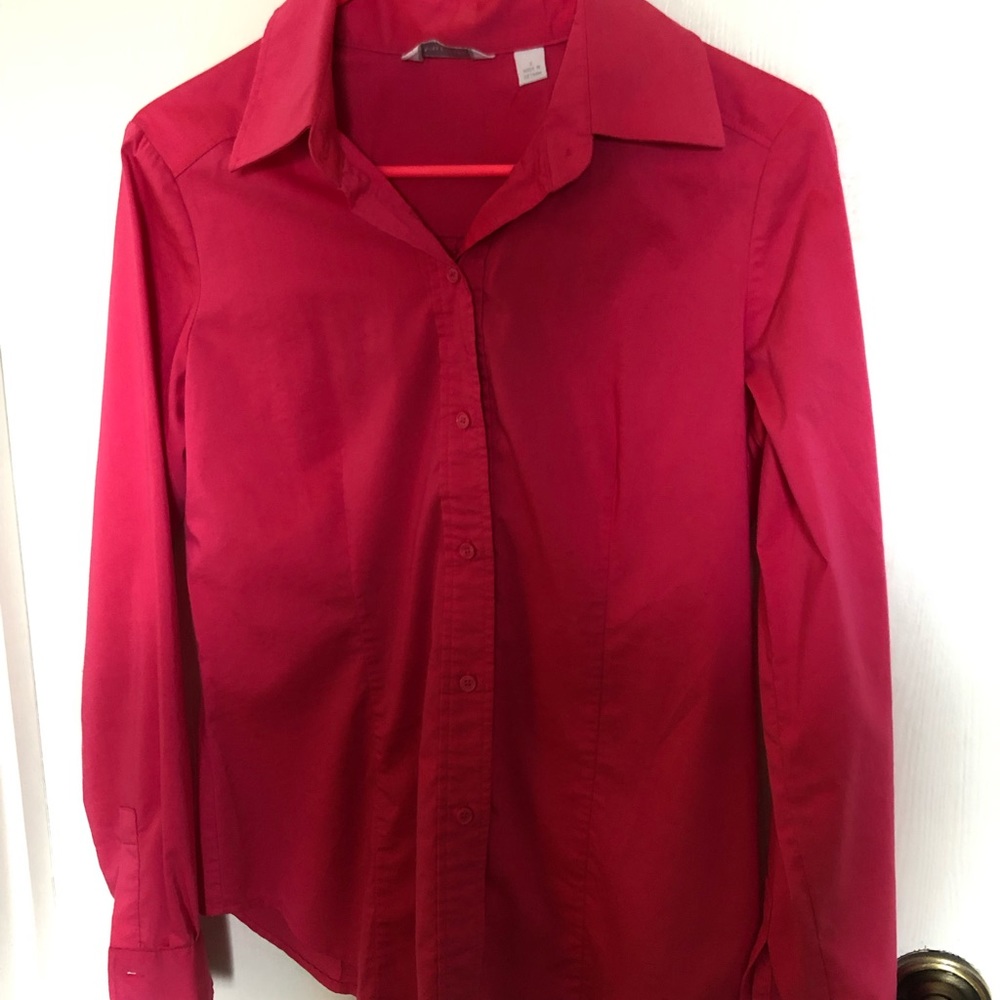 Pink New York and company button down